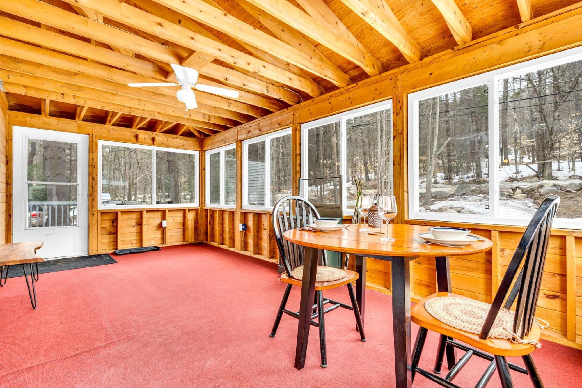 Thomas Trail - Game Room, Fire Pit, 1 Min To Ski Mountain & Shared Beach! Bridgton Bagian luar foto